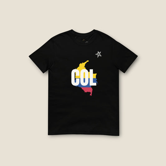 Colombia - Bandera (Black)