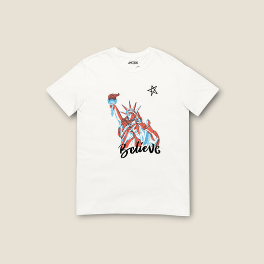 USA - Believe (White)
