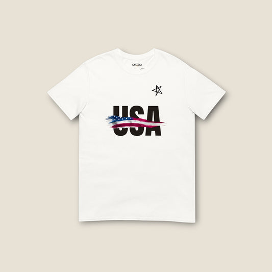 USA - Flag (White)